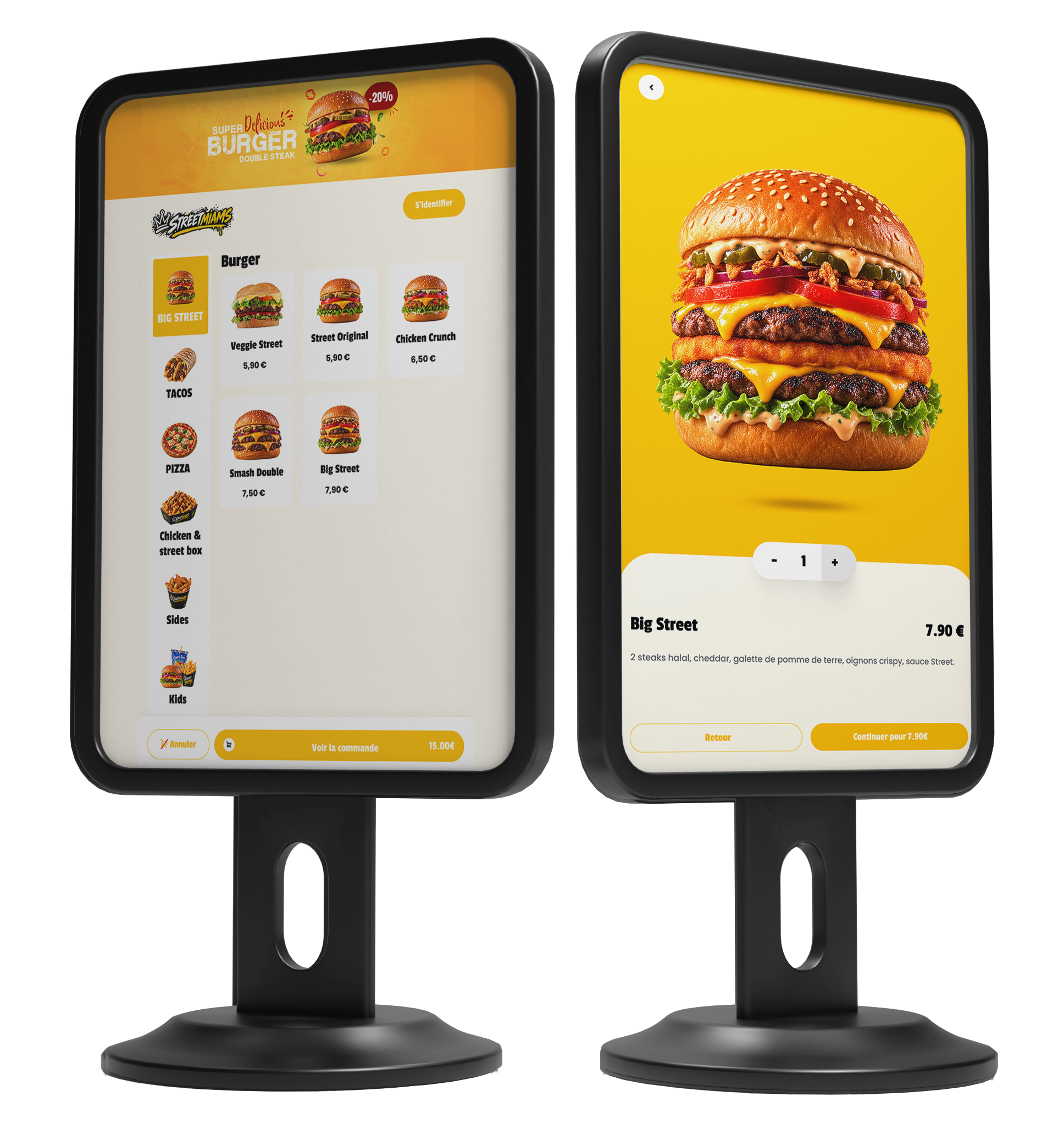 BeezKiosk : bornes de commande en libre-service.
